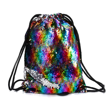 Color Sequin Women Canvas Backpack Mermaid Beach Bag Student Slack Reversible Glitter Ladies Drawstring Back Pack Beach Bolsa
Color Sequin Women Canvas Backpack Mermaid Beach Bag Student Slack Reversible Glitter Ladies Drawstring Back Pack Beach Bolsa