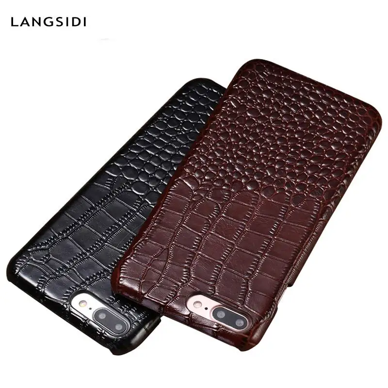 Genuine Leather Business phone case for iphone 7 plus Shock proof Crocodile texture Breathable protective case for iPhone 8plus
Genuine Leather Business phone case for iphone 7 plus Shock proof Crocodile texture Breathable protective case for iPhone 8plus