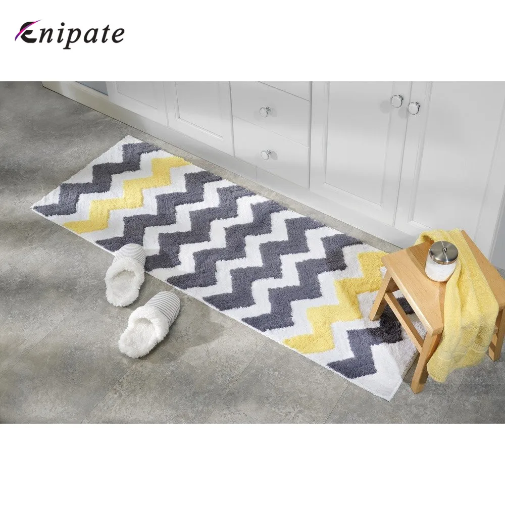 Enipate Vertical Stripes Rug Bedroom Yellow Wave Stripes Carpet Extra-thick Non-slip Shower Bath Mat Soft Microfiber Floor Rug
Enipate Vertical Stripes Rug Bedroom Yellow Wave Stripes Carpet Extra-thick Non-slip Shower Bath Mat Soft Microfiber Floor Rug