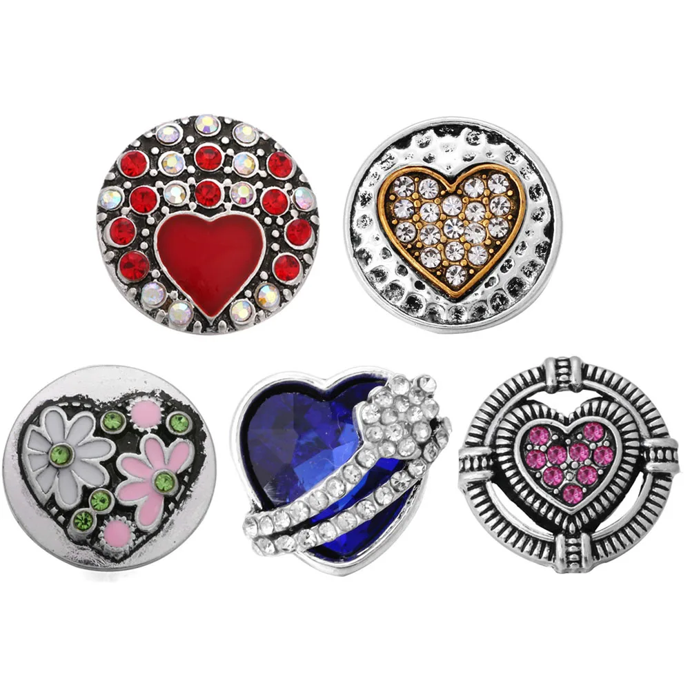 6pcs/lot New Snap Jewelry Rhinestone Heart 18mm Metal Snap Buttons fit Snap Bracelet Bangles Buttons Jewelry ZA2006
6pcs/lot New Snap Jewelry Rhinestone Heart 18mm Metal Snap Buttons fit Snap Bracelet Bangles Buttons Jewelry ZA2006