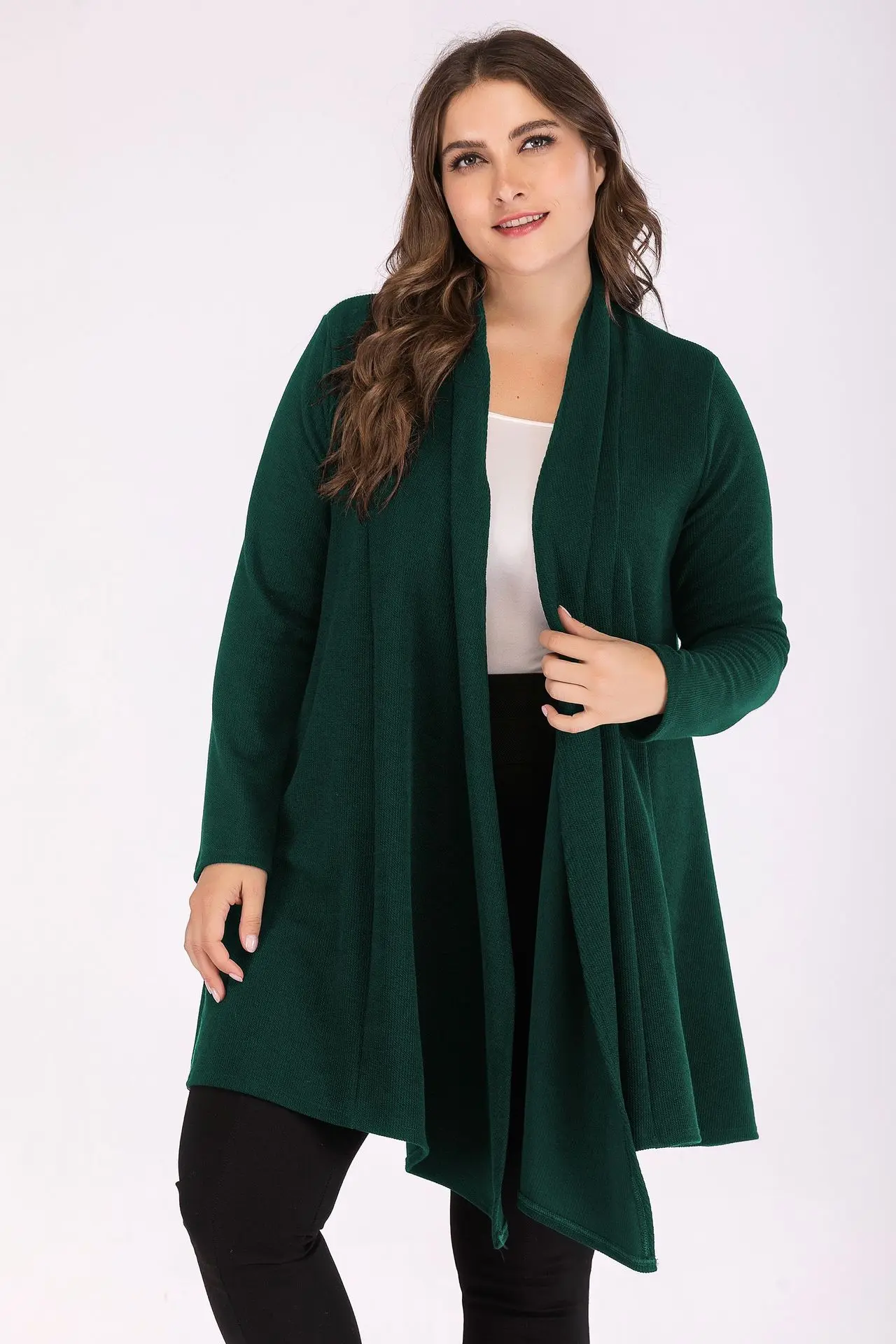 XL Large size knitted cardigan women coat long sleeve thin jacket big size loose tops plus size clothes winter cardigan 2019
XL Large size knitted cardigan women coat long sleeve thin jacket big size loose tops plus size clothes winter cardigan 2019