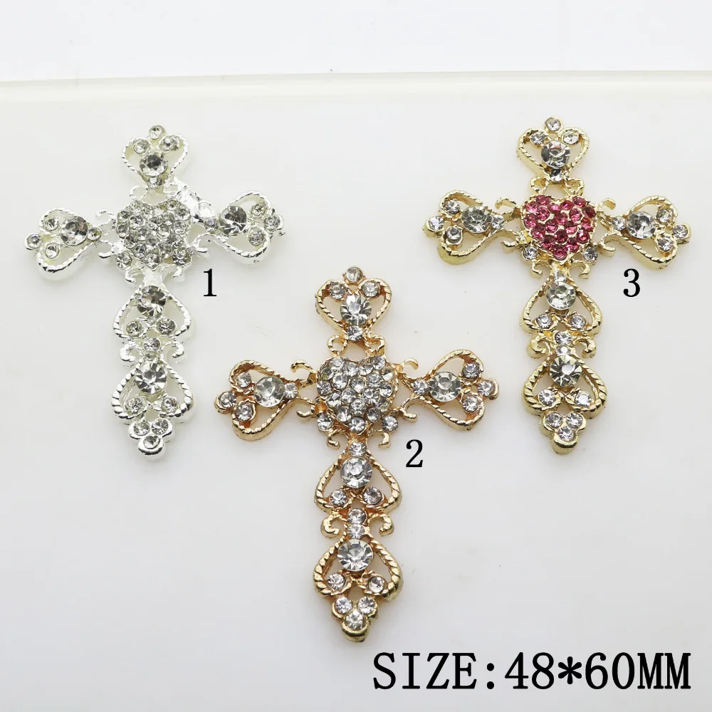 10pcs 3 Colors 60*48mm Cross Pendant Shapes Metal Rhinestone Jewelry Diy Accessories for Caps& Clothing Decoration Component
10pcs 3 Colors 60*48mm Cross Pendant Shapes Metal Rhinestone Jewelry Diy Accessories for Caps& Clothing Decoration Component