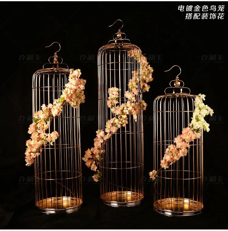 Nice Beautiful Wedding decoration bigger birdcage 100cm /120cm/140cm and 35cm in diameter
Nice Beautiful Wedding decoration bigger birdcage 100cm /120cm/140cm and 35cm in diameter