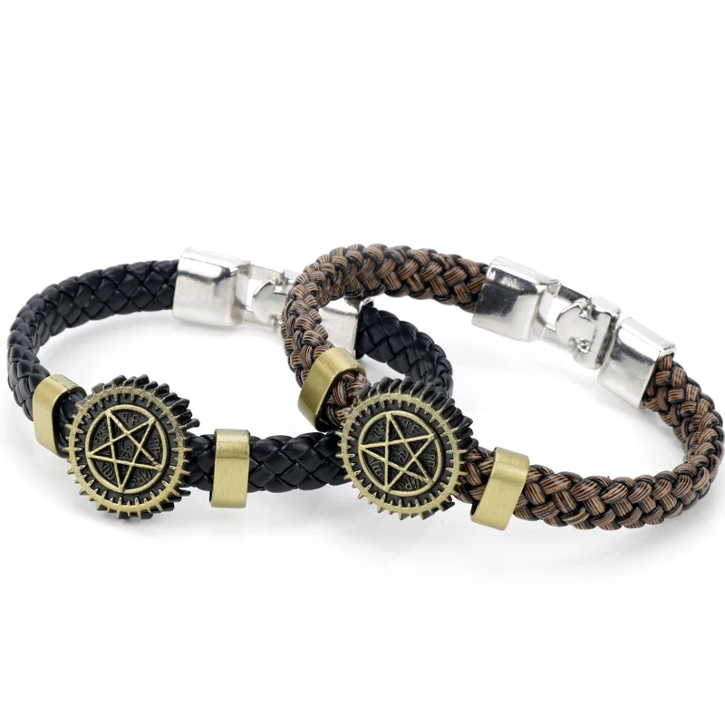 Hot selling Kuroshitsuji black butler bracelet anime punk cosplay bracelets Supernatural bracelet wholesale price
Hot selling Kuroshitsuji black butler bracelet anime punk cosplay bracelets Supernatural bracelet wholesale price