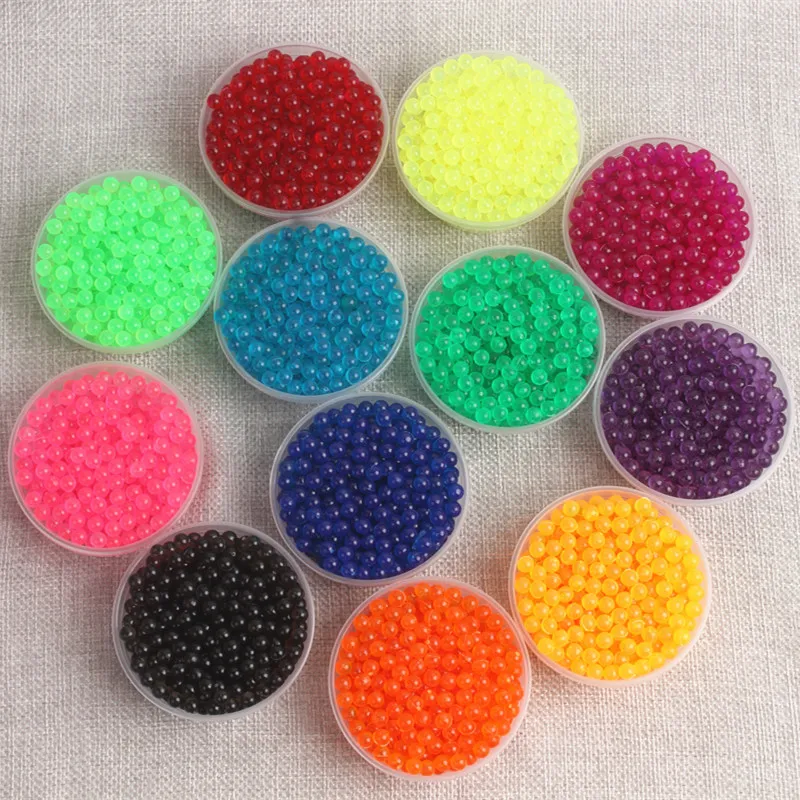 200pcs/bag Water sticky bead refill pack Pure crystal transparent Crystal Bead Craft Water Spray Art Children DIY Gift 12 Colors
200pcs/bag Water sticky bead refill pack Pure crystal transparent Crystal Bead Craft Water Spray Art Children DIY Gift 12 Colors