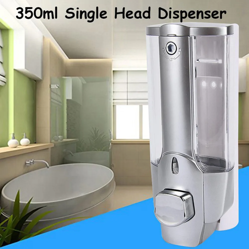 quality ABS plastic 350ML Single Head Wall Mount Household bathroom Tool Shower Bath Washing Lotion Soap Shampoo Dispenser
quality ABS plastic 350ML Single Head Wall Mount Household bathroom Tool Shower Bath Washing Lotion Soap Shampoo Dispenser