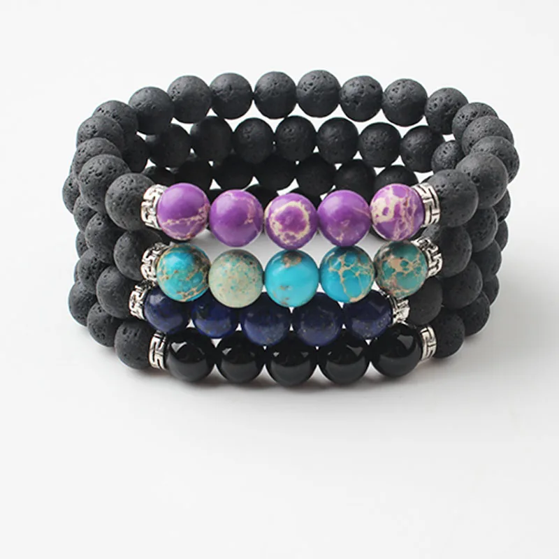 LanLi 8mm fashion Natural Jewelry Volcanic stone bead bracelet An exclusive bracelet for women in yoga
LanLi 8mm fashion Natural Jewelry Volcanic stone bead bracelet An exclusive bracelet for women in yoga