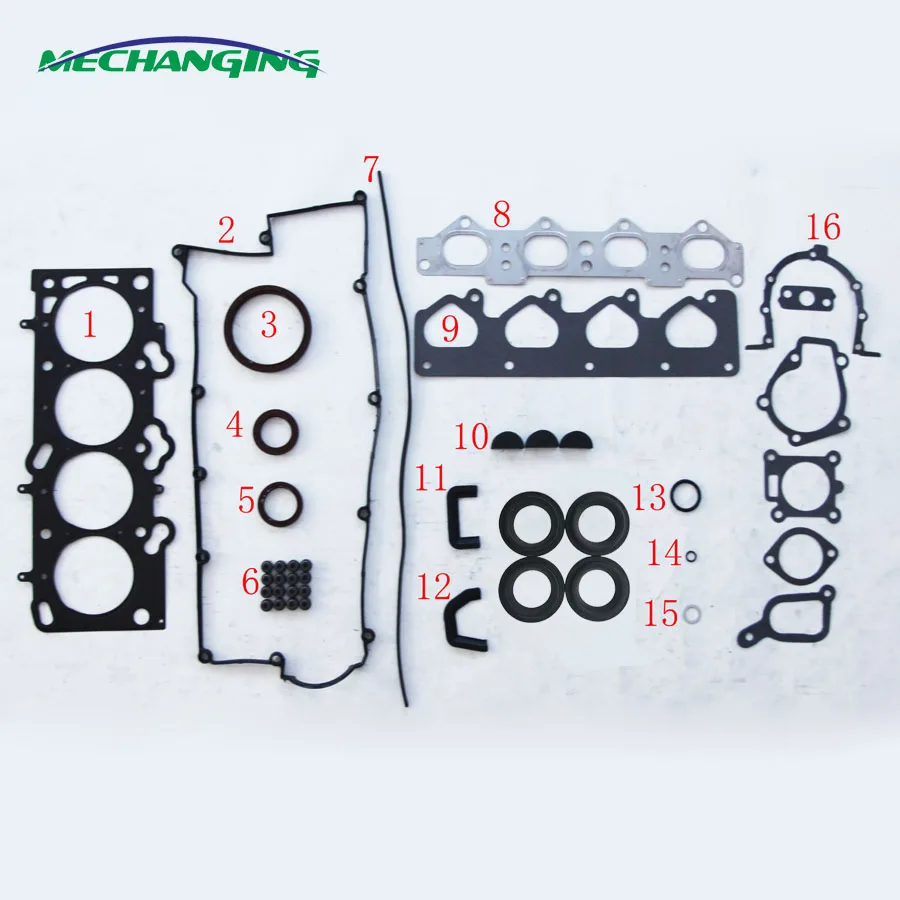 G4GC TS Enging Rebuilding Kits Metal Engine Seal Gasket Automotive Spare Parts Full Set For HYUNDAI ELANTRA 20910-23C00 50302500
G4GC TS Enging Rebuilding Kits Metal Engine Seal Gasket Automotive Spare Parts Full Set For HYUNDAI ELANTRA 20910-23C00 50302500