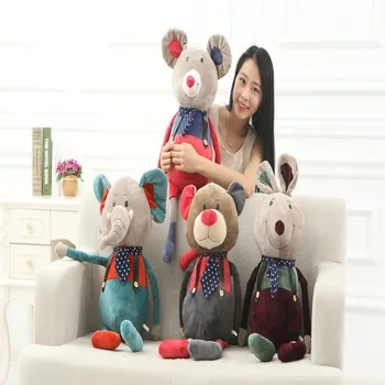 Cute elephant bear rabbit rabbit doll plush toy children doll birthday gift girl gift
Cute elephant bear rabbit rabbit doll plush toy children doll birthday gift girl gift