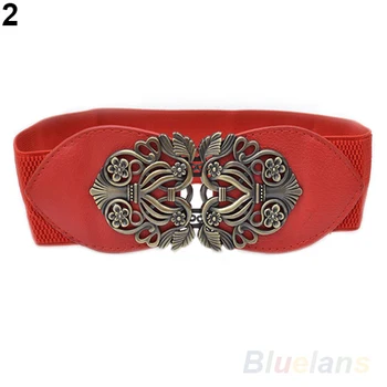 Bluelans Fashion Leader Retro Fashion Adjustable Flower Elastic Stretch Buckle Wide Waist Belt Waistband
Bluelans Fashion Leader Retro Fashion Adjustable Flower Elastic Stretch Buckle Wide Waist Belt Waistband