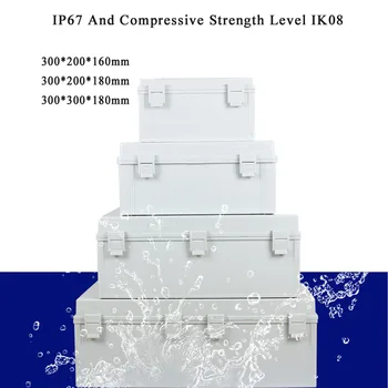 ABS Plastic Dustproof Waterproof IP67/66 Junction Box Electrical Project Enclosure Cable Connect Power Project Case Junction Box
ABS Plastic Dustproof Waterproof IP67/66 Junction Box Electrical Project Enclosure Cable Connect Power Project Case Junction Box