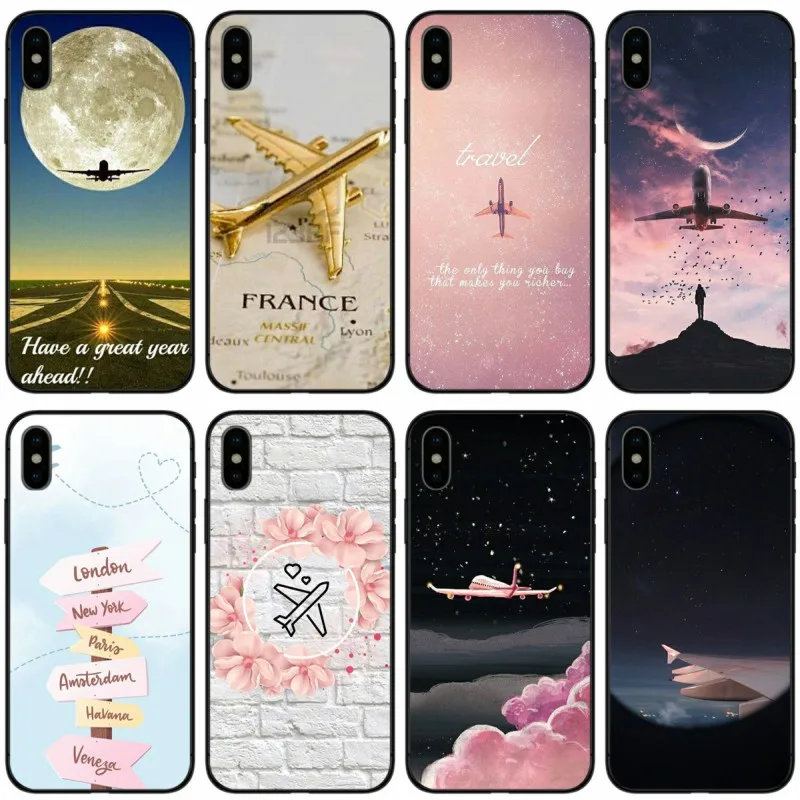 Travel in the world map Plane plans Cover Soft Silicone black TPU Phone Case For iPhone X XR XS MAX 5 5S SE 6 6S Plus 7 8 Plus
Travel in the world map Plane plans Cover Soft Silicone black TPU Phone Case For iPhone X XR XS MAX 5 5S SE 6 6S Plus 7 8 Plus