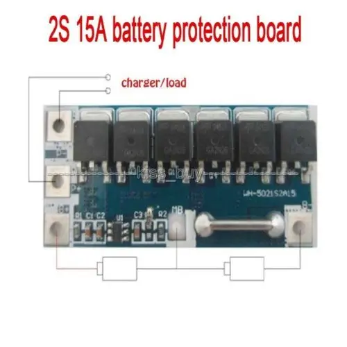 2S 15A Li-Ion 7,2 V 7,4 v 18650 литиевые bms PCM плата защиты батареи bms модуль PCM
2S 15A Li-Ion 7,2 V 7,4 v 18650 литиевые bms PCM плата защиты батареи bms модуль PCM