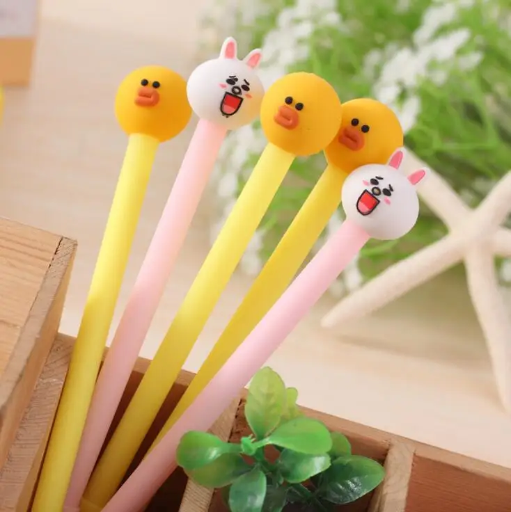 1 Pieces Lytwtw's Stationery Cute Cartoon Duck Rabbit Gel Ink Pen Bunny Kawaii School Supply Office Handles Creative Gift
1 Pieces Lytwtw's Stationery Cute Cartoon Duck Rabbit Gel Ink Pen Bunny Kawaii School Supply Office Handles Creative Gift