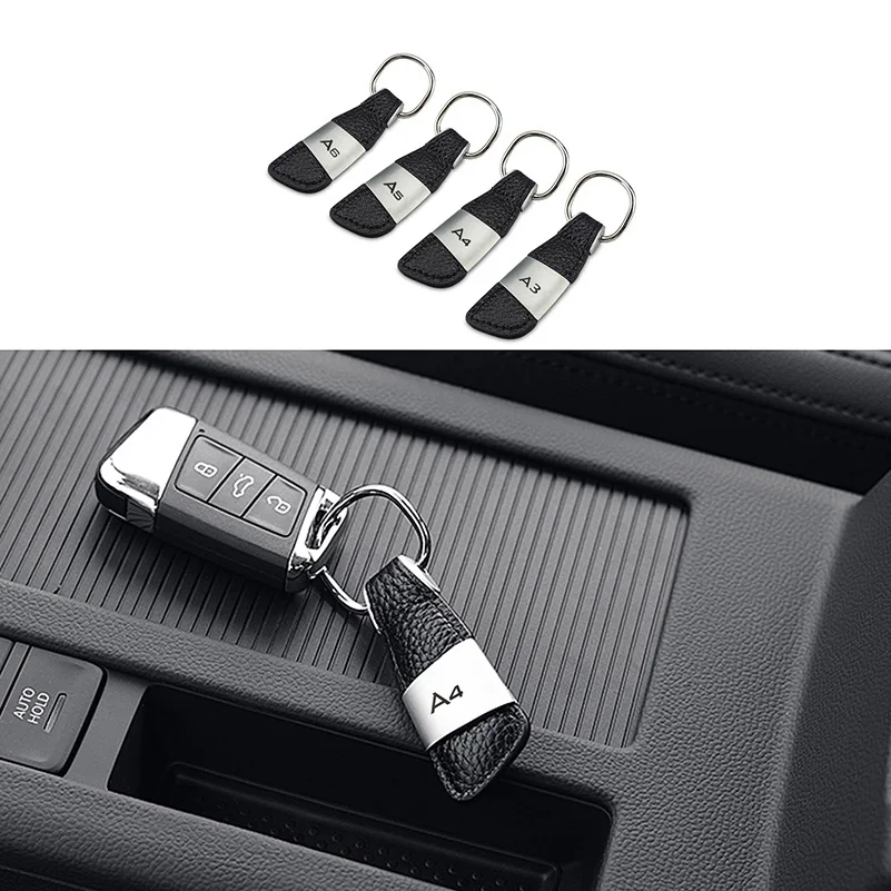 Car Key Chain Leather Keyring Keyfob for Audi A3 8P 8L 8V A4 B6 B8 B7 B5 B9 A6 C6 Q5 Q7 Q3 S3 S4 S5 S6 RS3 RS4 RS6 RS TT 90 100
Car Key Chain Leather Keyring Keyfob for Audi A3 8P 8L 8V A4 B6 B8 B7 B5 B9 A6 C6 Q5 Q7 Q3 S3 S4 S5 S6 RS3 RS4 RS6 RS TT 90 100