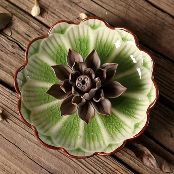 Ceramics Lotus Incense Burners Joss Stick Holder Censer Home Decor Household Aroma Sticks Aromatherapy Decoration Buddhism Z271
Ceramics Lotus Incense Burners Joss Stick Holder Censer Home Decor Household Aroma Sticks Aromatherapy Decoration Buddhism Z271