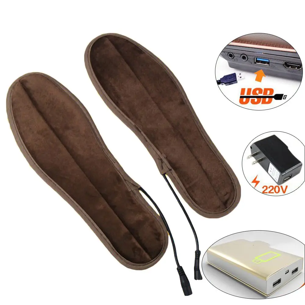 USB Heating Insoles Electric Powered Feet Shoes Warming Insoles Heated Insole Sports Equipment 35-44 Size Winter Shoes
USB Heating Insoles Electric Powered Feet Shoes Warming Insoles Heated Insole Sports Equipment 35-44 Size Winter Shoes