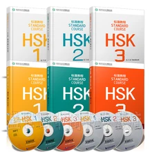 6pcs/set Learning Chinese HSK students textbook :Standard Course HSK with 1 CD (mp3)--Volume 1-3
6pcs/set Learning Chinese HSK students textbook :Standard Course HSK with 1 CD (mp3)--Volume 1-3