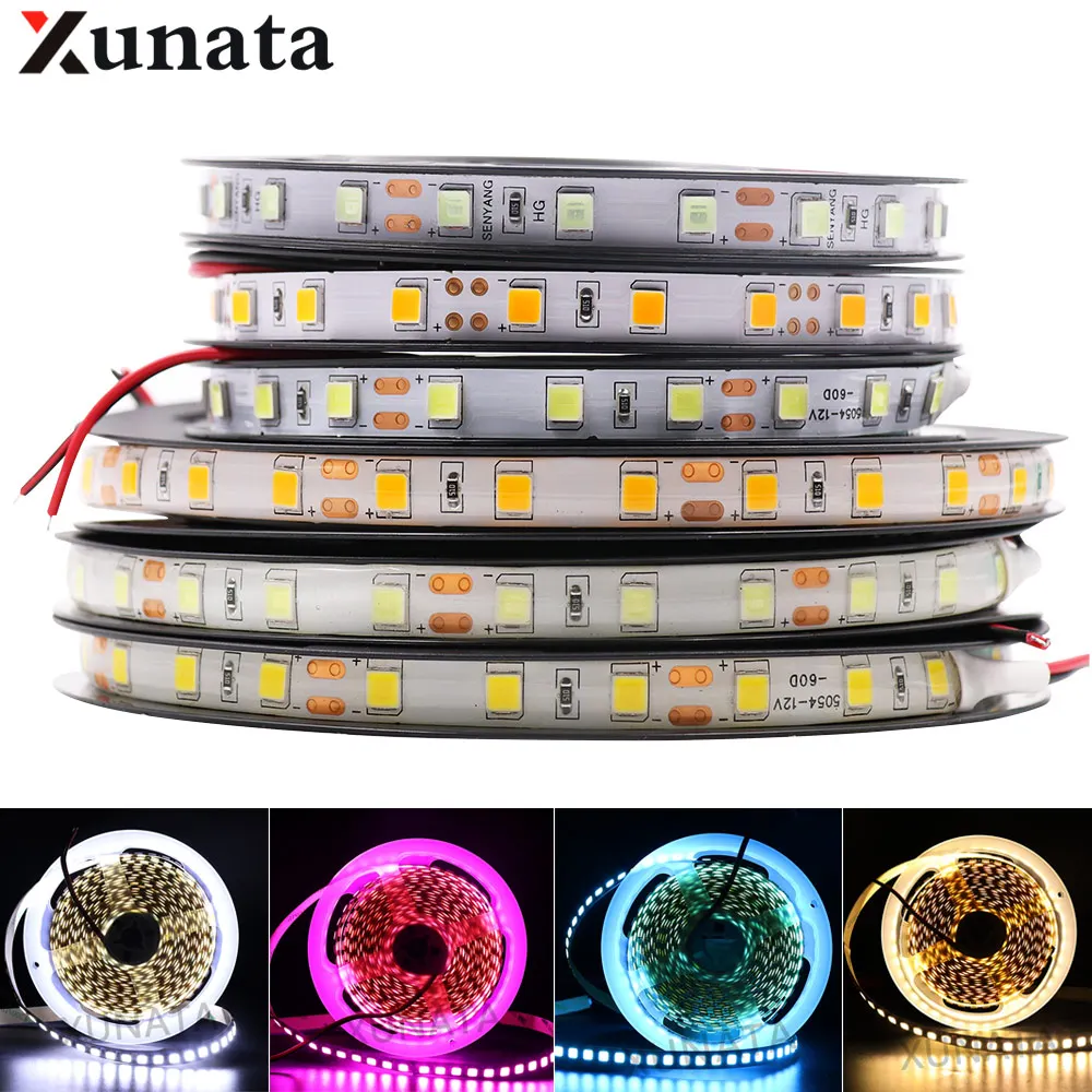 0.5m 1m 2m 3m 4m 5m DC12V 5054 LED Strip 60Leds/m Non Waterproof Flexible Ribbon Led Strip Light Home Party Decor Free Shipping
0.5m 1m 2m 3m 4m 5m DC12V 5054 LED Strip 60Leds/m Non Waterproof Flexible Ribbon Led Strip Light Home Party Decor Free Shipping