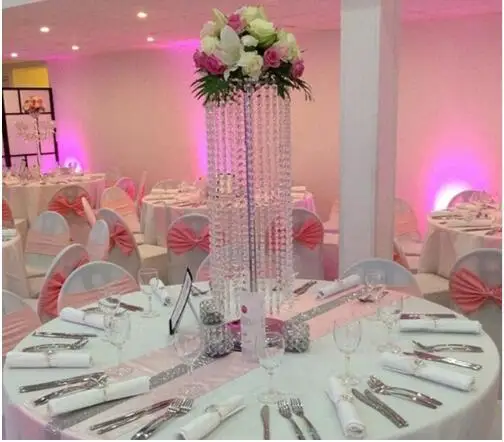 10PCS/lot acrylic crystal wedding centerpiece 23.5inch tall flower stand Table decor wedding supply Wedding decorations Hotel
10PCS/lot acrylic crystal wedding centerpiece 23.5inch tall flower stand Table decor wedding supply Wedding decorations Hotel