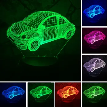 3D Cars USB Touch Led Table Desk Lampara Bedroom Reading Colorful Gradient Nightlight Home Party Decor Illusion Lamp Child Gifts
3D Cars USB Touch Led Table Desk Lampara Bedroom Reading Colorful Gradient Nightlight Home Party Decor Illusion Lamp Child Gifts