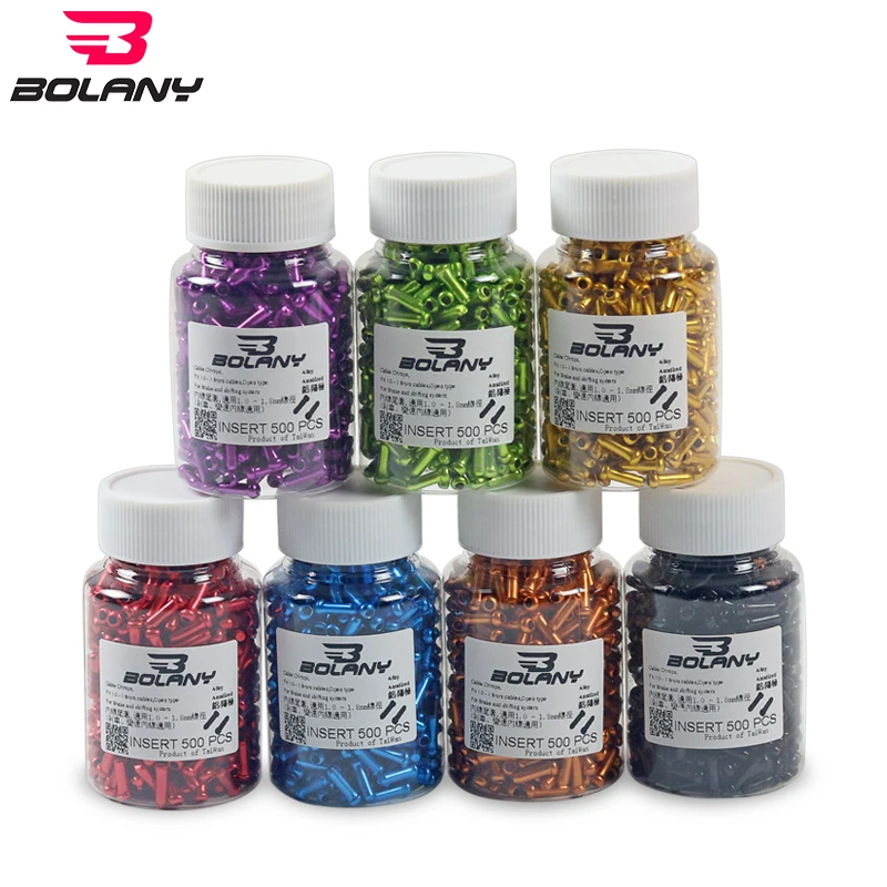 500pcs Lnner Wire Cable End Caps Light Aluminum Tail Sleeve Brakes For Bicycles Brake Line And Derailleur For Bike Accessories
500pcs Lnner Wire Cable End Caps Light Aluminum Tail Sleeve Brakes For Bicycles Brake Line And Derailleur For Bike Accessories