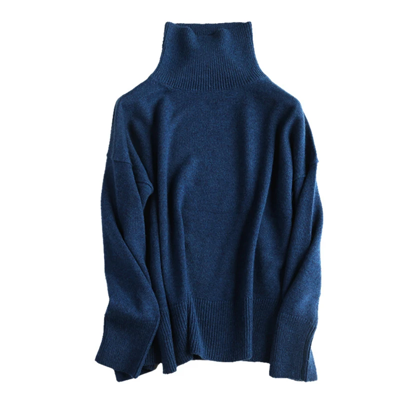 2018 new fashion goat cashmere thick knit women pullover sweater H-straight wide loose high collar claret 4color EU/S-L
2018 new fashion goat cashmere thick knit women pullover sweater H-straight wide loose high collar claret 4color EU/S-L