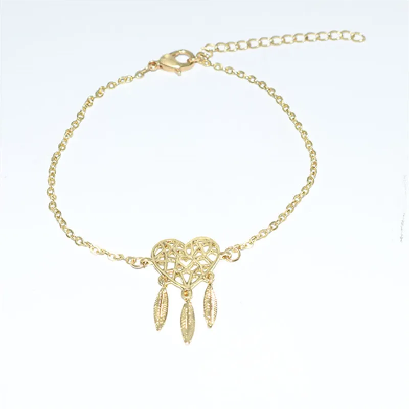 New Fashion Bohemia Vintage three color Dreamcatch Feather Bracelet I Heart dream catcher Bracelet friend gift
New Fashion Bohemia Vintage three color Dreamcatch Feather Bracelet I Heart dream catcher Bracelet friend gift