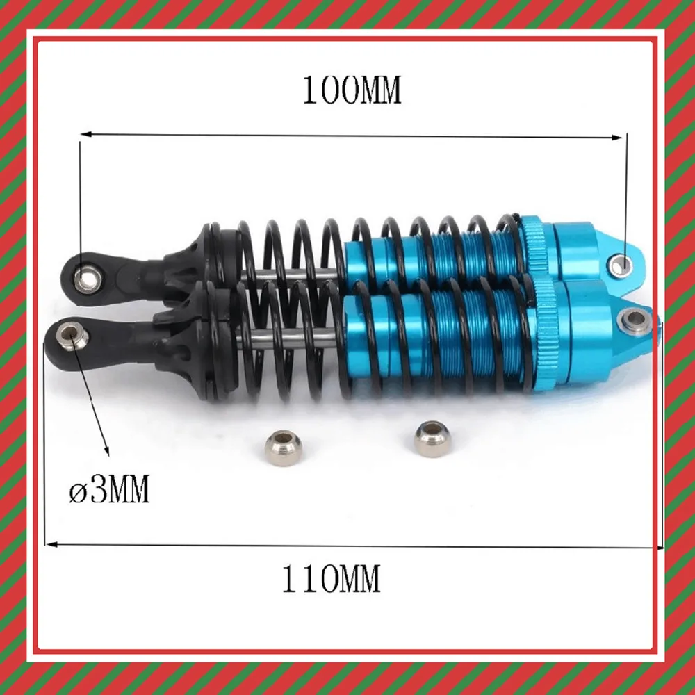 RCAWD Oil Adjustable 110mm Alloy Aluminum Shock Absorber Damper For Rc Car 1/10 Upgraded Hop-Up Parts Traxxas Slash
RCAWD Oil Adjustable 110mm Alloy Aluminum Shock Absorber Damper For Rc Car 1/10 Upgraded Hop-Up Parts Traxxas Slash