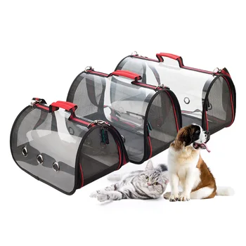 Transparent Dog Cat Carrier Handbag Puppy Backpack Pet Messenger Bag Travel Bags For Small Dogs Outdoor Carrying Supplies
Transparent Dog Cat Carrier Handbag Puppy Backpack Pet Messenger Bag Travel Bags For Small Dogs Outdoor Carrying Supplies