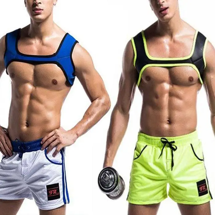 Maxkare Man Neoprene Fit Sports Shoulder Strap Strong Muscle Chest Harness Top Gym Bodybuilding Top
Maxkare Man Neoprene Fit Sports Shoulder Strap Strong Muscle Chest Harness Top Gym Bodybuilding Top