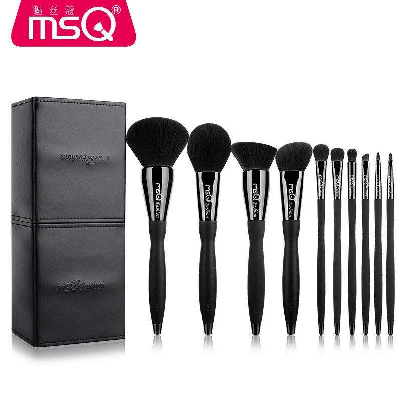 MSQ Professional Makeup Brushes Set High Quality 10 Pcs Makeup Tools Kit Premium Full Function Blending Powder Foundation Brush
MSQ Professional Makeup Brushes Set High Quality 10 Pcs Makeup Tools Kit Premium Full Function Blending Powder Foundation Brush