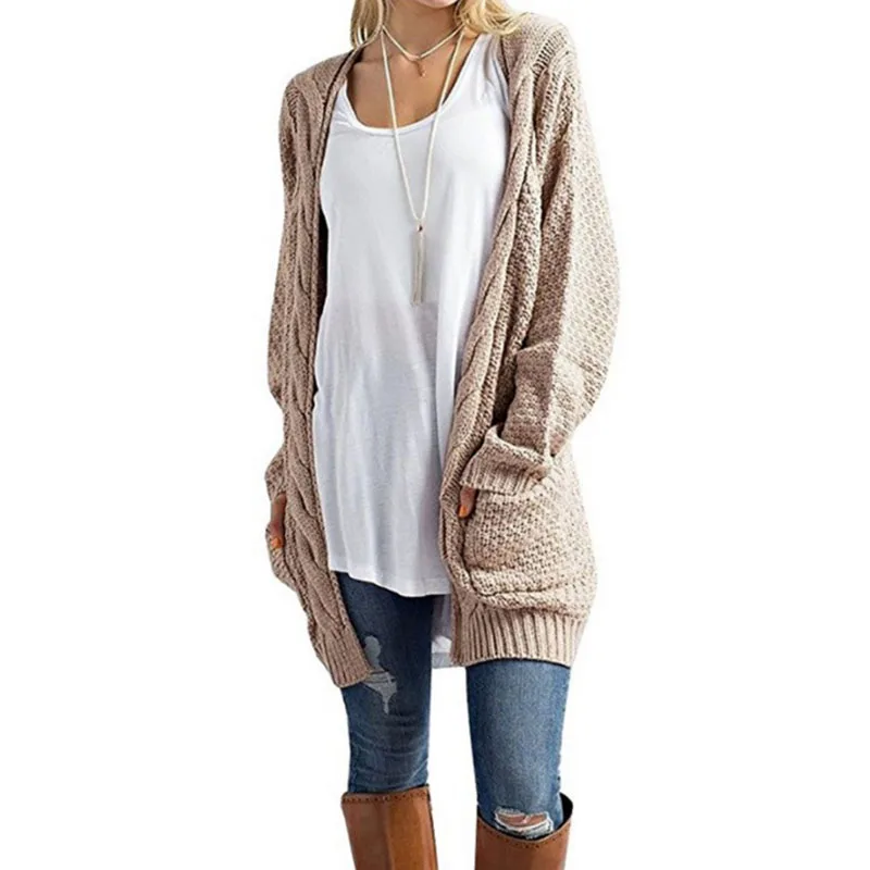 New Women's Casual Sweet Long Sleeve Open Front Chunky Warm Cardigans Cozy Sweater Plus
New Women's Casual Sweet Long Sleeve Open Front Chunky Warm Cardigans Cozy Sweater Plus