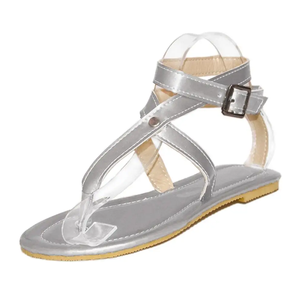 Women Sandals Walking Breathable Flat Wear Resistant Clip Toe Roman Style Non-Slip Beach Leisure Summer Buckle Strap Casual
Women Sandals Walking Breathable Flat Wear Resistant Clip Toe Roman Style Non-Slip Beach Leisure Summer Buckle Strap Casual