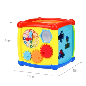 Electronic Multifunctional Musical Toys Toddler Baby Box Music Toys Gear Clock Geometric Blocks Sorting Educational Toys
Electronic Multifunctional Musical Toys Toddler Baby Box Music Toys Gear Clock Geometric Blocks Sorting Educational Toys