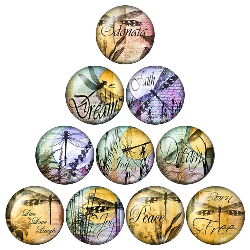 New Beauty Vintage dragonfly 10pcs mixed 12mm/16mm/18mm/25mm Round photo glass cabochon demo flat back Making findings ZB0567
New Beauty Vintage dragonfly 10pcs mixed 12mm/16mm/18mm/25mm Round photo glass cabochon demo flat back Making findings ZB0567