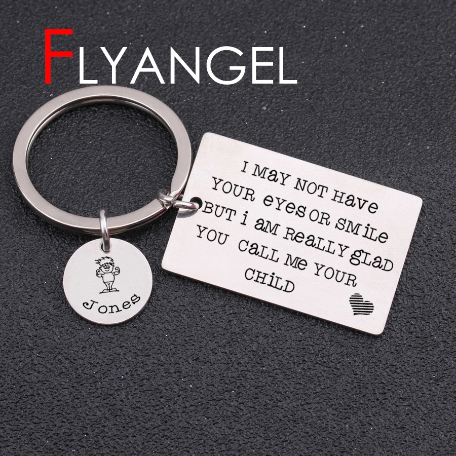 Custom Kid Name Fashion Key Chain Engraved I May Not Have Eyes Key Holder Personalised Step Mum Keyring Step Dad Keychain Gifts
Custom Kid Name Fashion Key Chain Engraved I May Not Have Eyes Key Holder Personalised Step Mum Keyring Step Dad Keychain Gifts