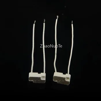 5pcs Rectangular MR16 MR11 G5.3 G4 Ceramic Quartz Lamp Holder Connection Braided Silicone Wire Lighting Lamp Base
5pcs Rectangular MR16 MR11 G5.3 G4 Ceramic Quartz Lamp Holder Connection Braided Silicone Wire Lighting Lamp Base