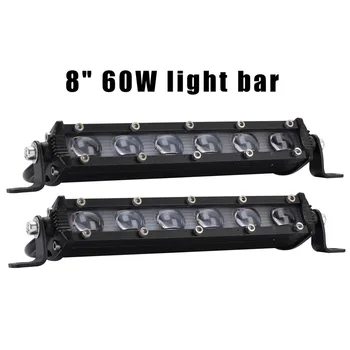 60W Single Row LED Light Bar Waterproof Work Lights for 4x4 Offroad 4WD Truck ATV Trailer TD326
60W Single Row LED Light Bar Waterproof Work Lights for 4x4 Offroad 4WD Truck ATV Trailer TD326