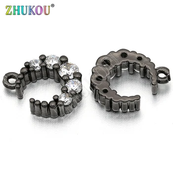 10*12mm Brass Cubic Zirconia Charms Pendants DIY Jewelry Findings Accessories, Hole: 0.5mm, Model: VD281
10*12mm Brass Cubic Zirconia Charms Pendants DIY Jewelry Findings Accessories, Hole: 0.5mm, Model: VD281