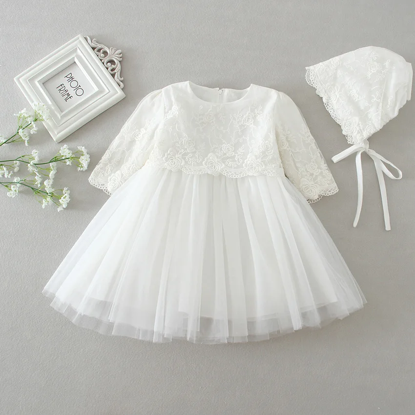Abamzam 2018 Long-sleeve Baby Christening Dress for Baby Girl Baptism Baby Dress Birthday Baby Girl Dress Princess and Wedding
Abamzam 2018 Long-sleeve Baby Christening Dress for Baby Girl Baptism Baby Dress Birthday Baby Girl Dress Princess and Wedding