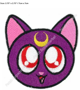 Sailor Moon Cat Purple Japanese Anime Cartoon patches TV MOVIE Series Uniform Cosplay Costume Embroidered Iron On Badge 7cm
Sailor Moon Cat Purple Japanese Anime Cartoon patches TV MOVIE Series Uniform Cosplay Costume Embroidered Iron On Badge 7cm
