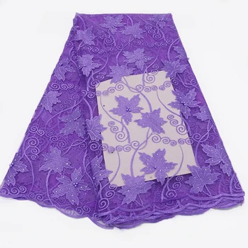 Pure color African Lace Fabric Embroidered Nigerian Guipure for Wedding High Quality 2019 French Tulle Lace Fabric with Beads
Pure color African Lace Fabric Embroidered Nigerian Guipure for Wedding High Quality 2019 French Tulle Lace Fabric with Beads