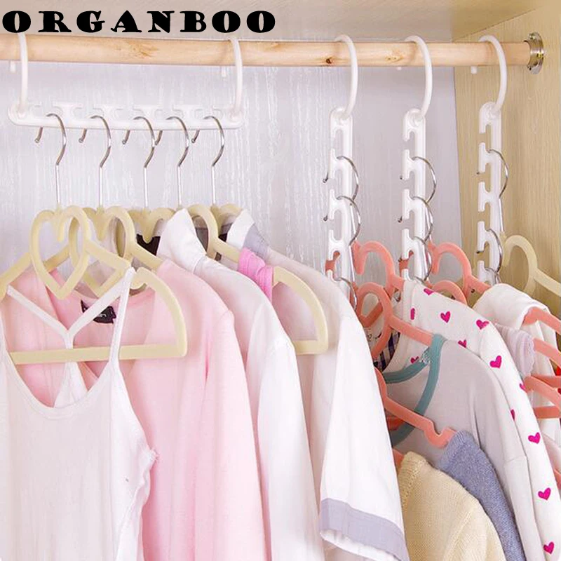 ORGANBOO 1PC Multi-functional space saving hanger magic hanger hook folding rotation hood five holes wonder hanger
ORGANBOO 1PC Multi-functional space saving hanger magic hanger hook folding rotation hood five holes wonder hanger