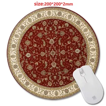 DIY Persian Carpets HD 3D printing round rubber mouse pad size 200 mm * 200 mm * 2 mm lasting computers and laptops mouse pad
DIY Persian Carpets HD 3D printing round rubber mouse pad size 200 mm * 200 mm * 2 mm lasting computers and laptops mouse pad