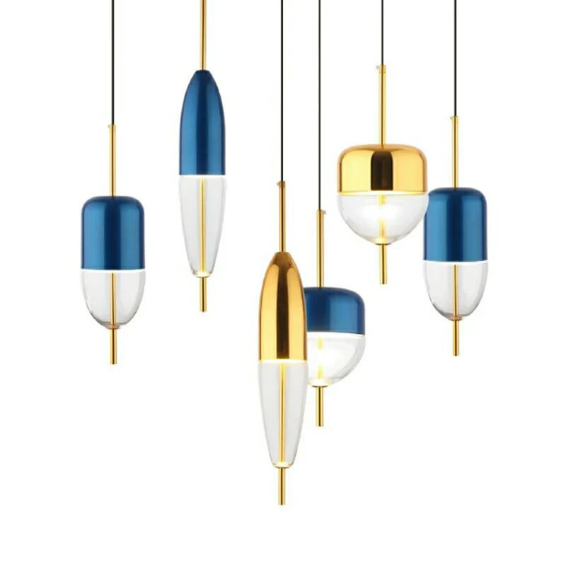 Modern creative fish floating design single head pendant lamp Nordic plating golden restaurant DIY decorative LED glass lighting
Modern creative fish floating design single head pendant lamp Nordic plating golden restaurant DIY decorative LED glass lighting