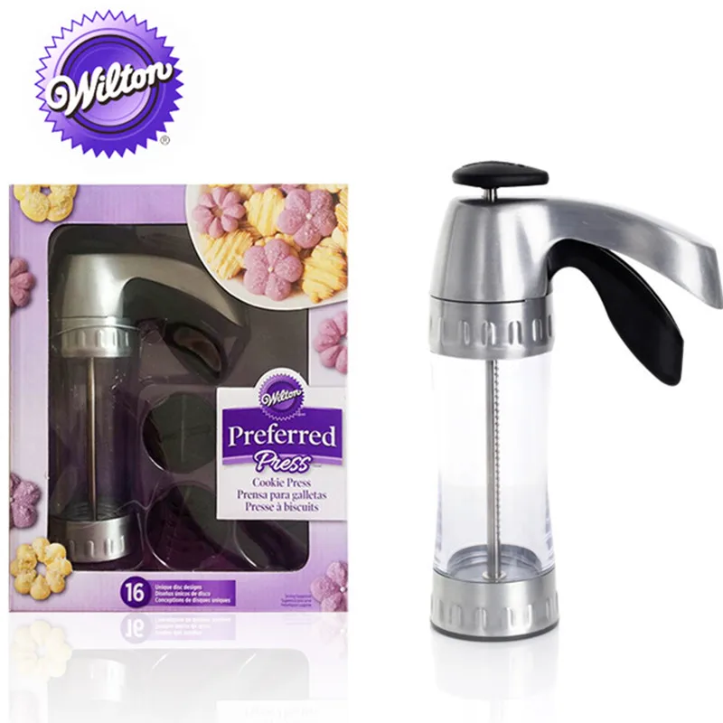 Wilton Baking Tools Manual Biscuit Cookie Press Stamps Set Cake Decorating Tools Maker 16 Cookie Molds, Cookie Mould
Wilton Baking Tools Manual Biscuit Cookie Press Stamps Set Cake Decorating Tools Maker 16 Cookie Molds, Cookie Mould