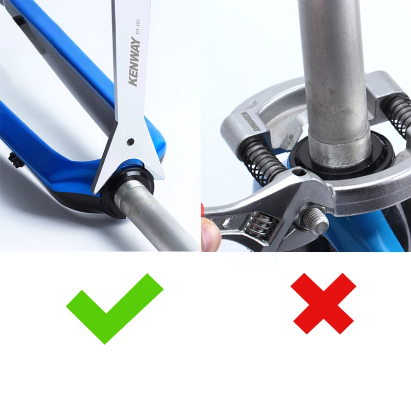 bicycle fork removal