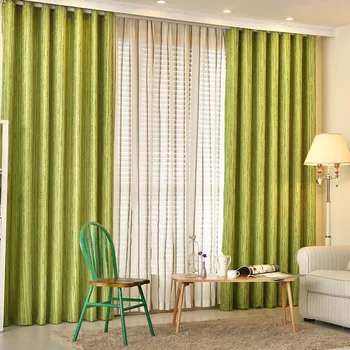 Window Curtains for living room bedroom modern brief green stripe curtain window screening
Window Curtains for living room bedroom modern brief green stripe curtain window screening