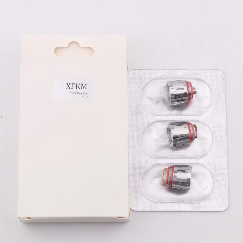 XFKM 3pcs HW-M 0.15ohm HW-N 0.2ohm Coil Head Replacement Core for Ello Duro Vate Mini T TS Tank Atomizer IJust 3 Pico S Kit
XFKM 3pcs HW-M 0.15ohm HW-N 0.2ohm Coil Head Replacement Core for Ello Duro Vate Mini T TS Tank Atomizer IJust 3 Pico S Kit